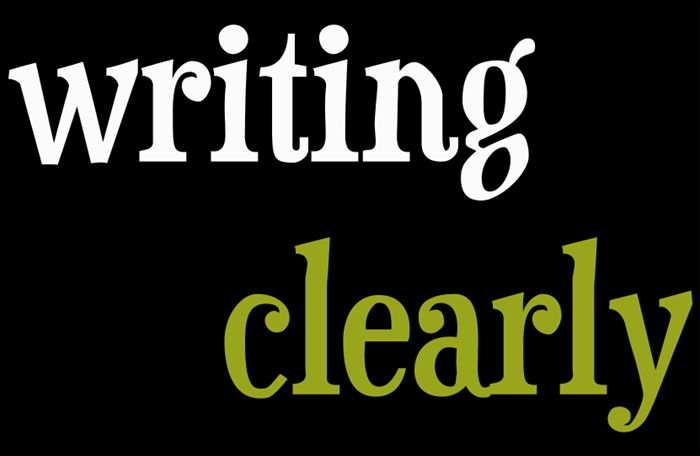 writing clearly