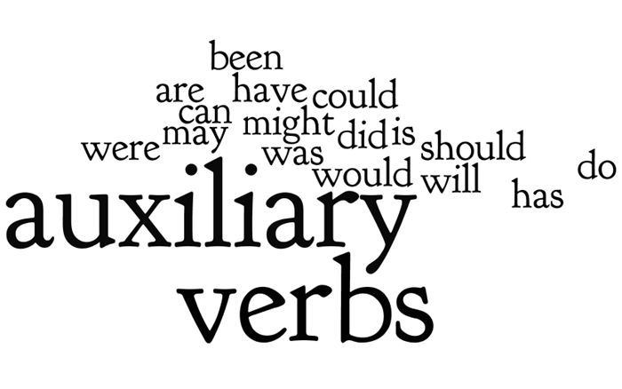 auxiliary verbs include can, would, could, will, been, have, be, might, should, do, etc.